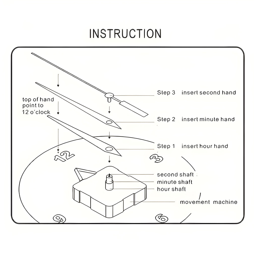 Reloj de Pared Moderno 3D – Ideal para Hogar o Negocio (40 cm)