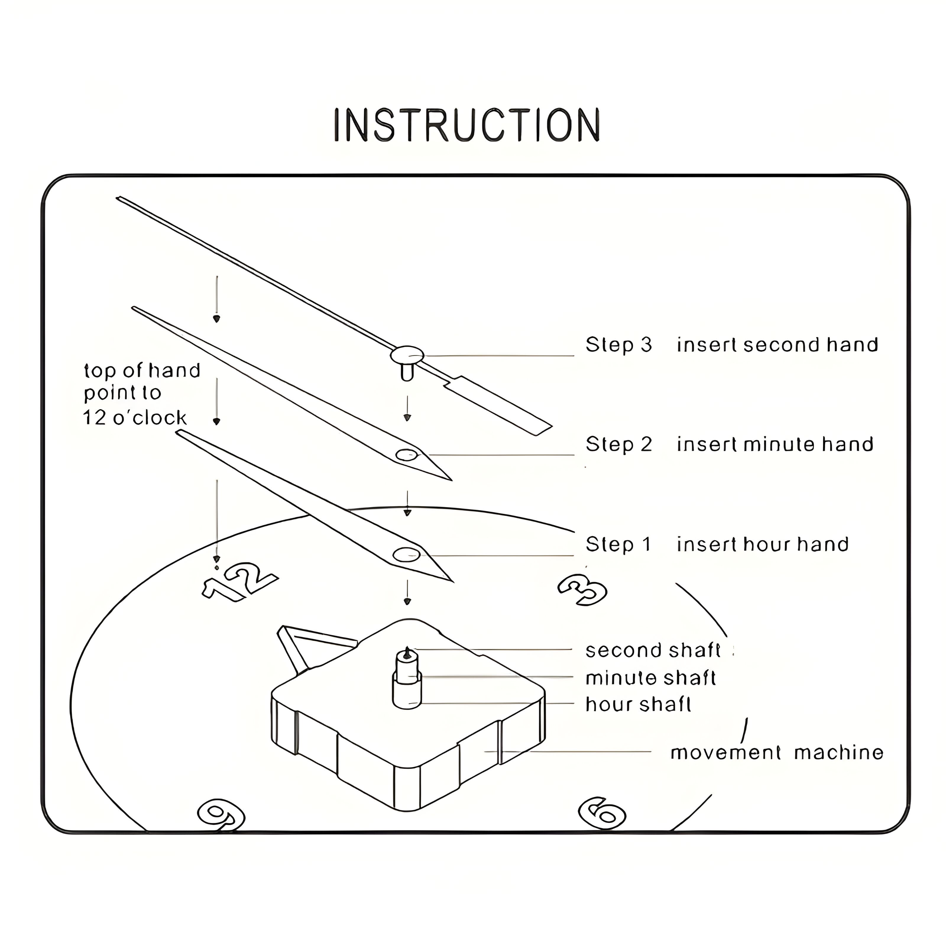 Reloj de Pared Moderno 3D – Ideal para Hogar o Negocio (40 cm)